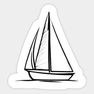 sailing vessel Sticker